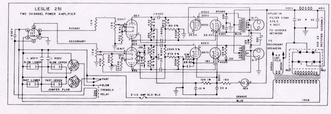 Dean M’s Schematics - Hammond-Leslie.info