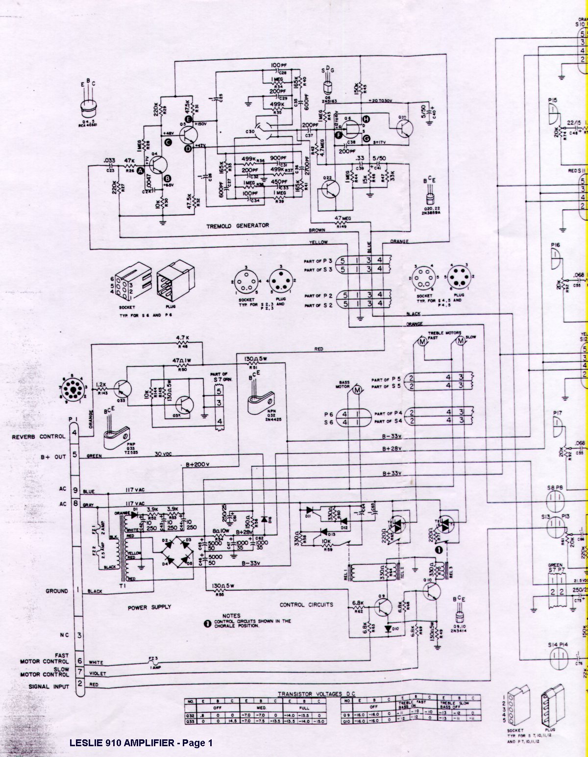 Dean M’s Schematics - Hammond-Leslie.info